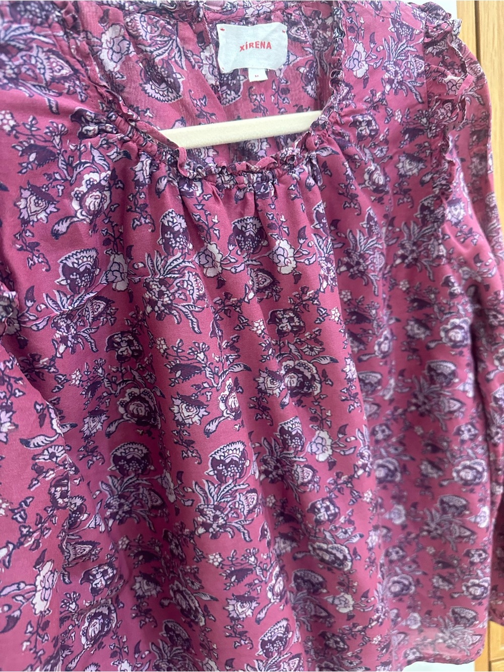XiRENA Lanie Long-Sleeve Blouse, Size M - Picture 11 of 16